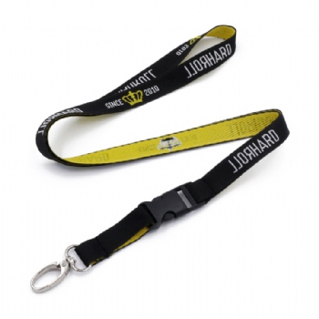 Promotional Gift 2016 Fashionable Woven Lanyard Custom Lanyard