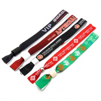 Fashionable Custom Woven Polyester Wristband